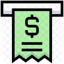 Withdraw Cash Dollar Money Icon