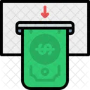 Withdraw Money Cash Withdrawal Icon