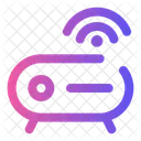 WLAN Router Rund Symbol