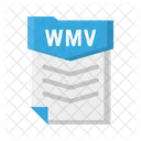 Datei Wmv Dokument Symbol