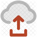 Cloud Hochladen Computing Symbol