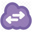 Cloud Netzwerk Links Symbol