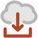 Cloud Download Computing Symbol