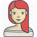 Avatar Red Head Icon