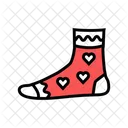 Women Sock Color Icon