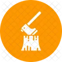 Wood Lumberjack Forest Icon