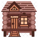 Wood Cabin Icon