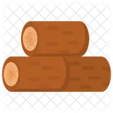 Timber Wood Logs Lumber Icon