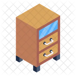 Wooden Bureau  Icon