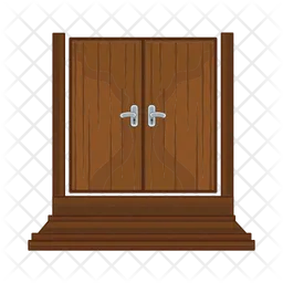 Wooden door  Icon