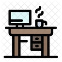 Work Desk  Icon