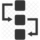 Flowchart Hierarchy Planning Icon