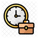 Work Time Workaholic Deadline Icon