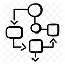 Flowchart Workflow Flow Diagram Icon