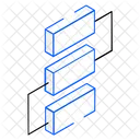 Flowchart Business Network Workflow Icon