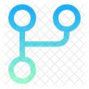 Workflow Circle Workflow Hierarchie Icône