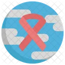 Cancer World Earth Icon