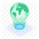 World Hologram  Icon