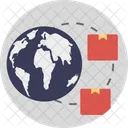 Worldwide Delivery Service Icon