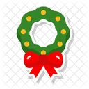 Wreath Garland Circle Of Greenery Icon