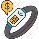 Wrist Pay Ments Symbol