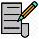 Text Manuscript Script Icon