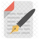 Writing Literature Composition Icon