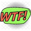 Wtf Comic Bubble Speech Icon