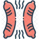 Wurst Wurstbrotchen Salami Symbol