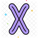 X X Letter Alphabet Icône