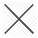 Close Remove Cancel Icon