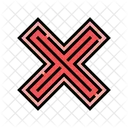 X Reject Man Symbol