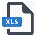 Xls File Format Icon