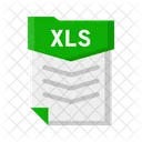 파일 Xls 문서 아이콘