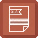 Xls File Format Icon