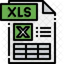 Xls 파일 Xls 파일 형식 아이콘