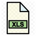 Xls 파일 Xls 유형 아이콘