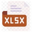 Xlsx Document File Icon