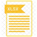 Xlsx File Format Icon