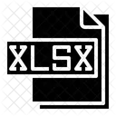 Xlsx File File Type Icon