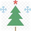 Xmas Tree Star Icon