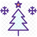 Xmas Tree Star Icon