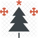 Xmas Tree Star Icon