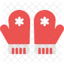 Christmas Gloves Mittens Icon