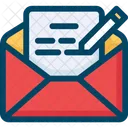 Xmas Christmas Letter Icon