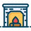 Xmas Flame Winter Icon