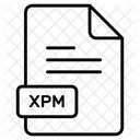 Xpm File Format Icône