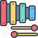 Xylophone Music Musical Instrument Icon