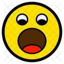 Yawn Sad Shock Icon