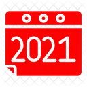 Year 2021  Icon